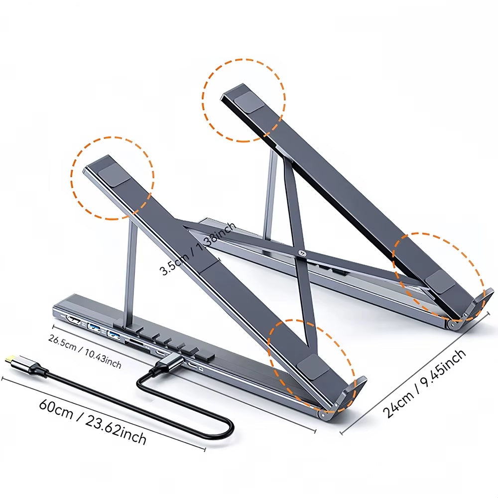 Station d'accueil 8 en 1