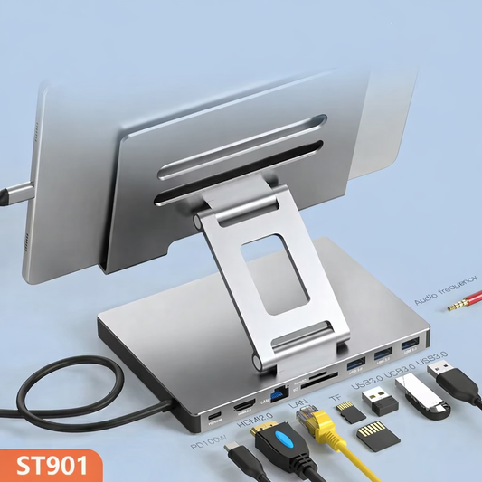 Station d'accueil pour iPad avec support USB-C