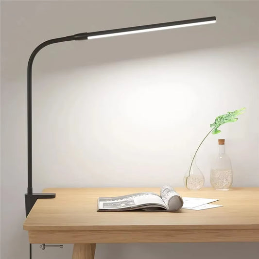 Double Single Head Led Clip Desk Lamp Dimmable Computer Table Lamps Monitor Light Architect Table Lamp for Office Reading Lights